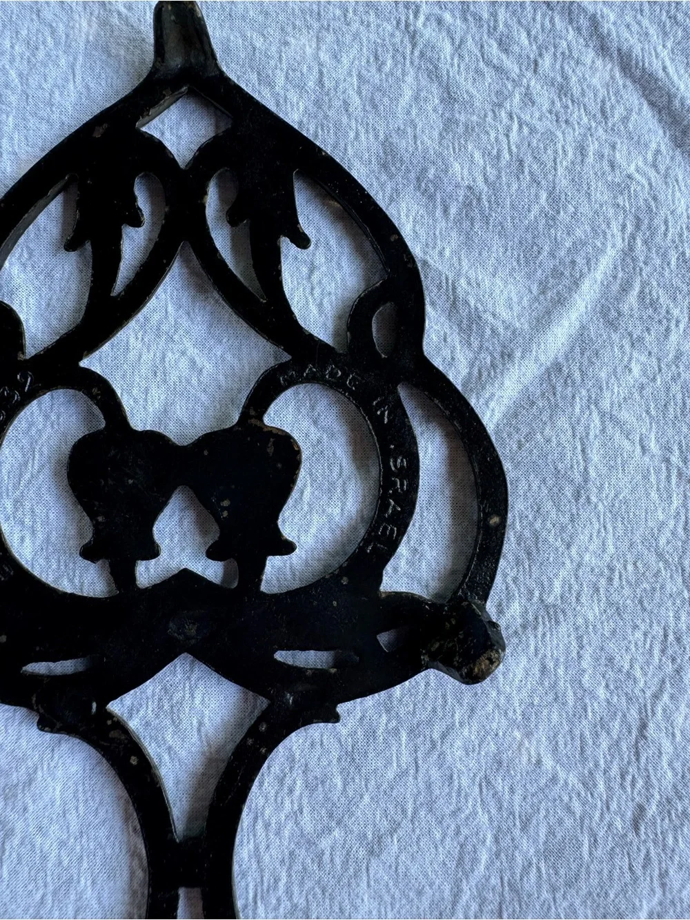 Vintage Dayagi Brass Pomegranate Trivet